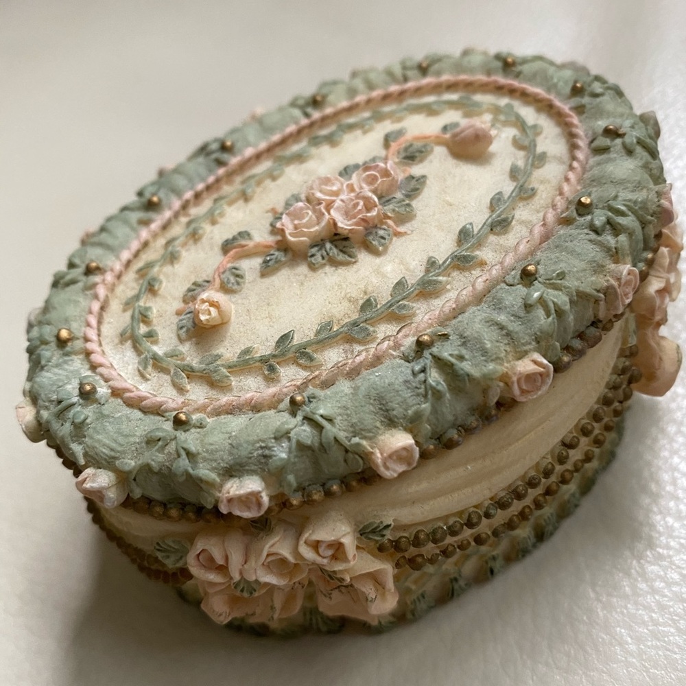 Hand Painted Jewelry Box